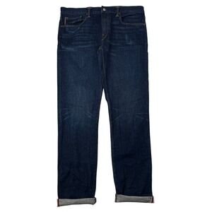 Hiroshi Kato Selvedge Denim Mens 36x33 The Pen Slim Jeans Tyler Wash